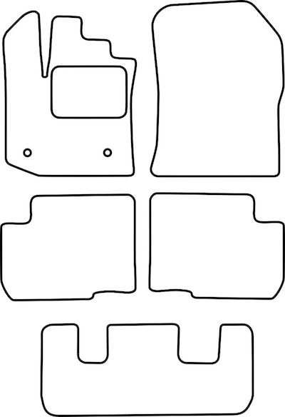 AutokoberceDacia Lodgy 5 míst 05/2012 -Perfectfit (3881)